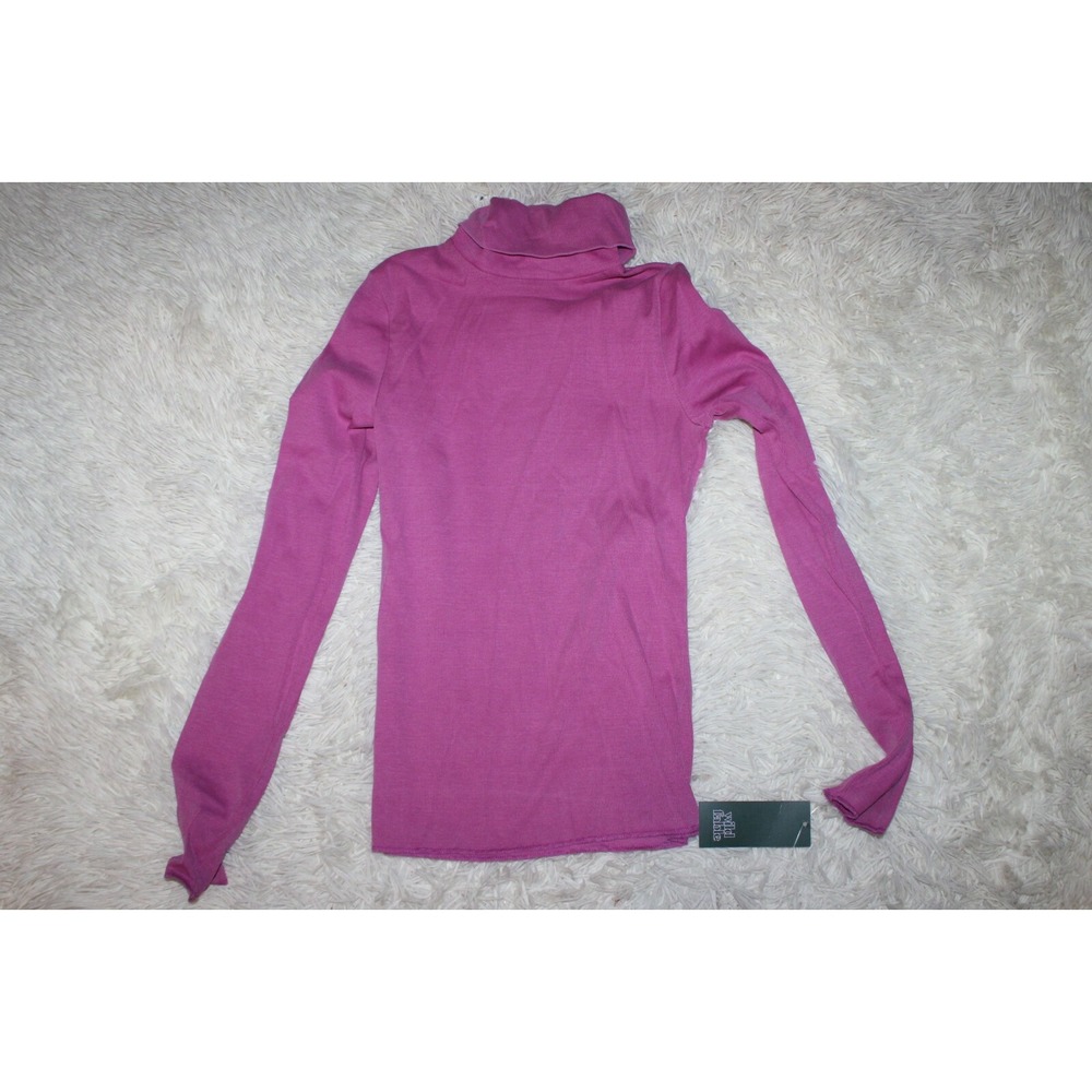 Women's Wild Fable Long Sleeve Mock Turtleneck Rib-Knit T-Shirt Size S NEW